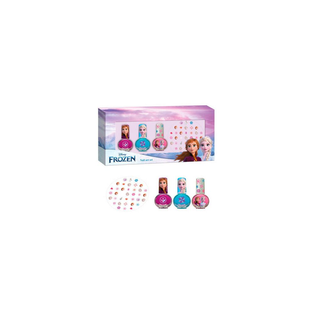 Lorenay Theaterschminke Disney Frozen Nail Art Set 4 Artikel