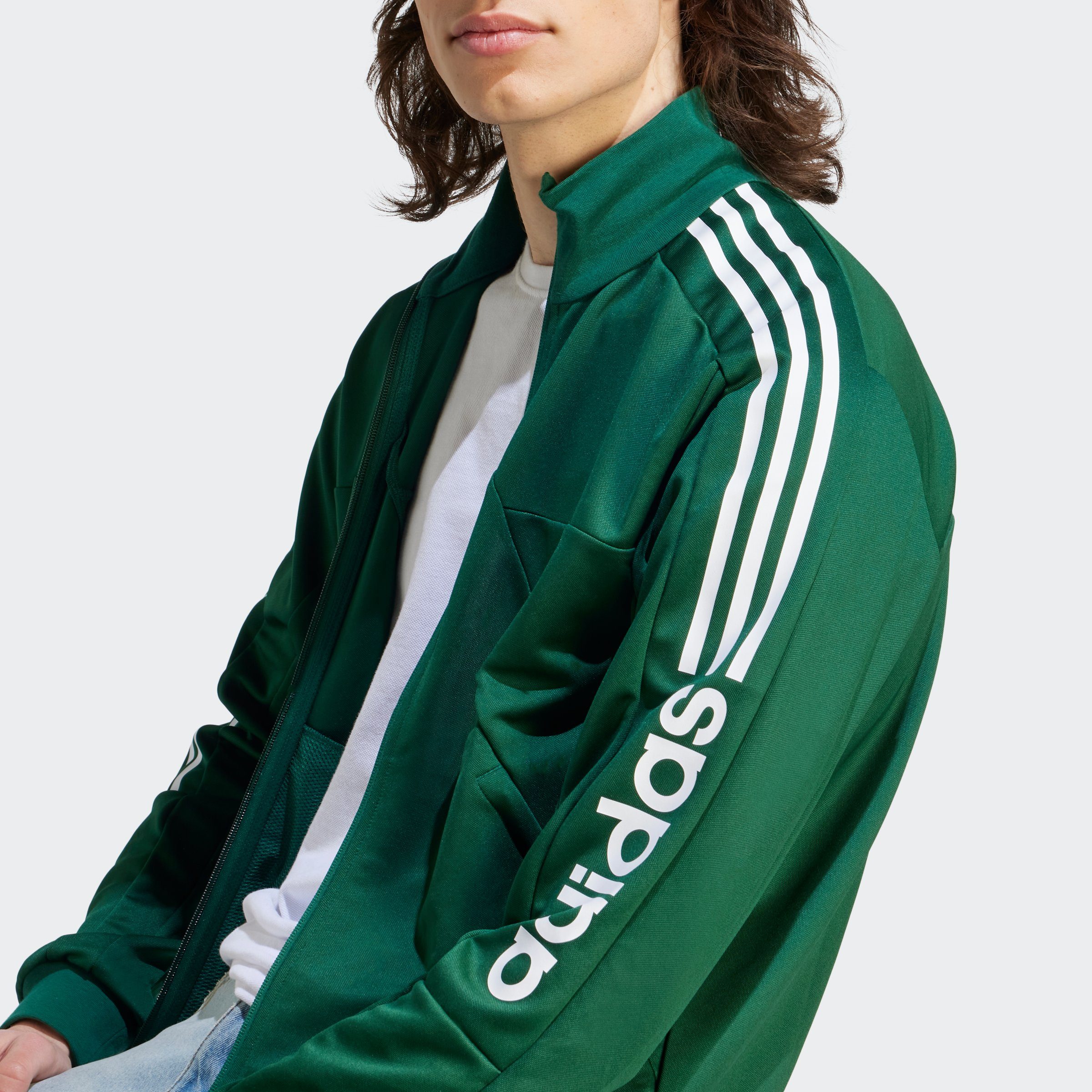 adidas Sportswear Outdoorjacke TIRO Collegiate WORDMARK TRAININGSJACKE Green