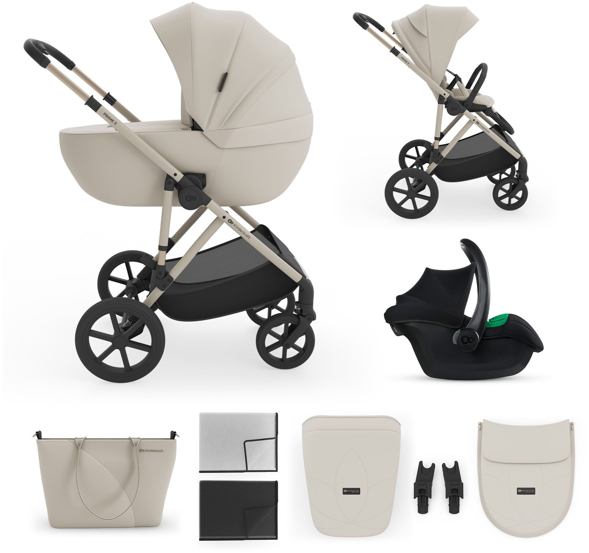 3 in 1 Kombikinderwagen kaufen  3 in 1 Kinderwagen Kombi