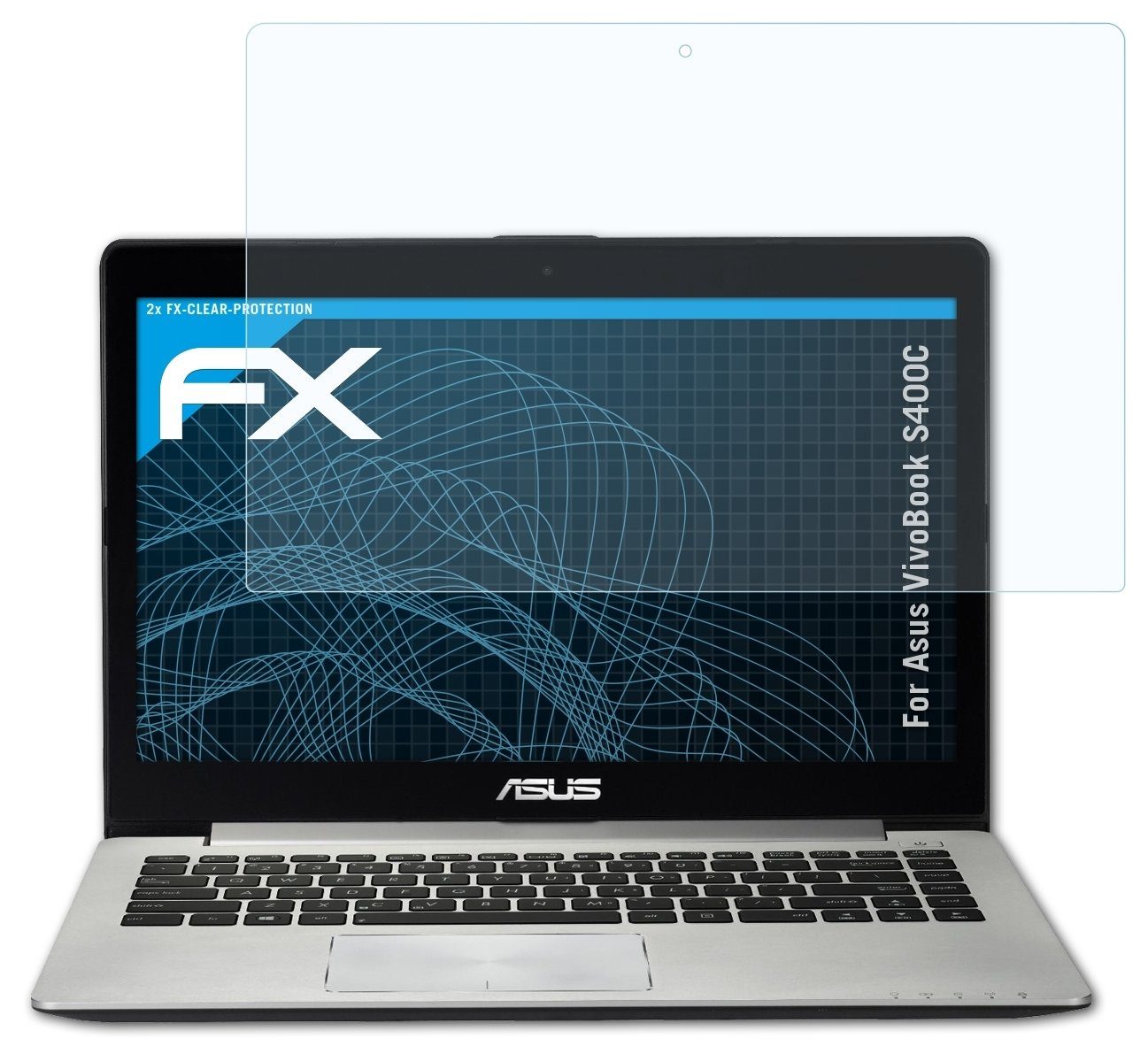 Schutzfolie Displayschutz für Asus VivoBook S400C