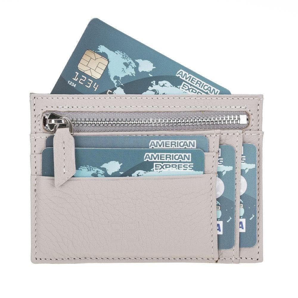Renna Leather Brieftasche Kartenetui mit Münzfach