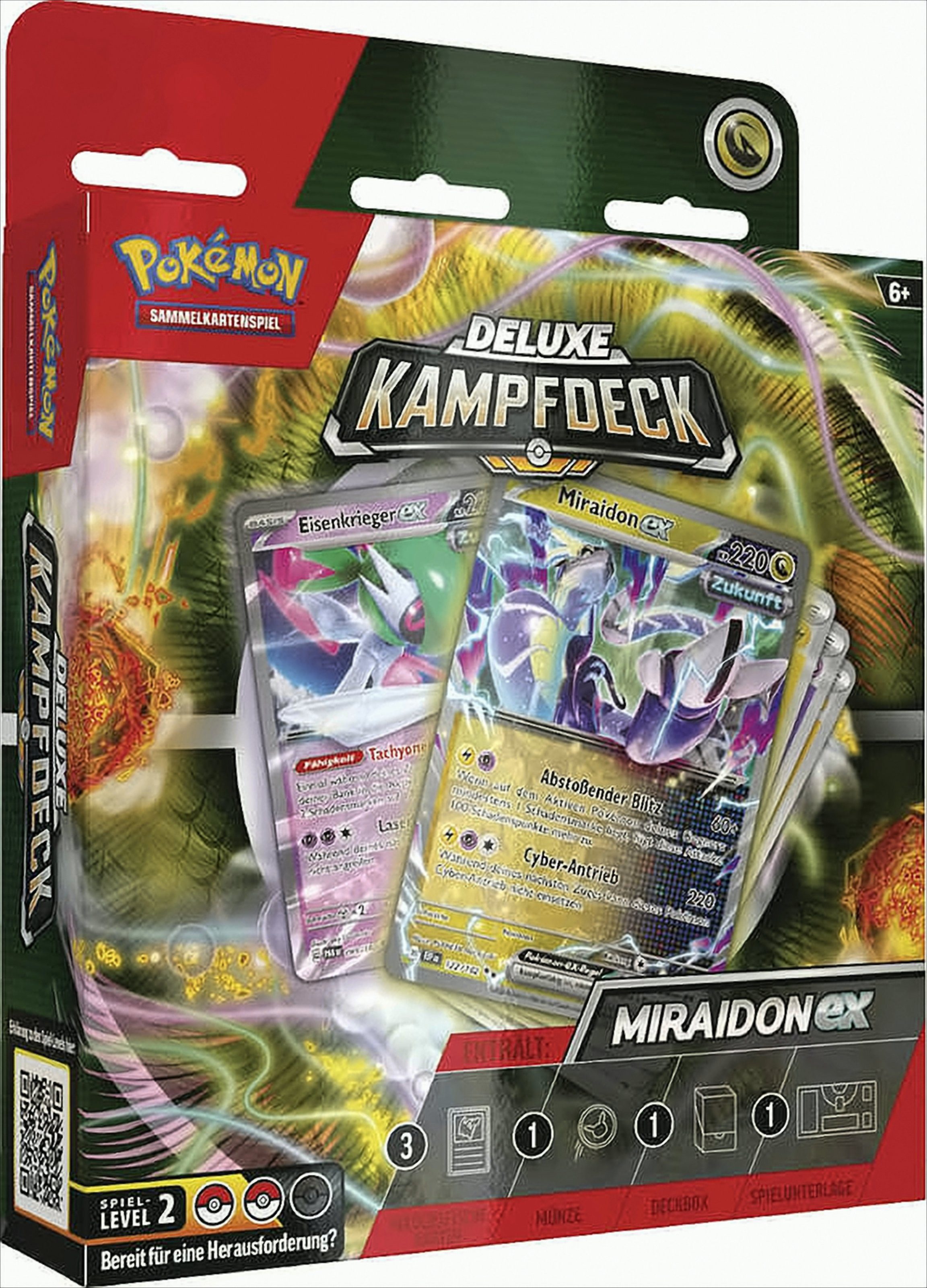 Sammelkarte Pokémon Deluxe-Kampfdeck Miraidon-ex