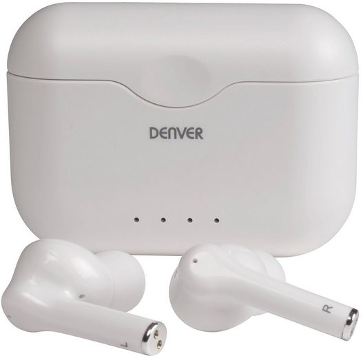 Denver »TWE-37« Bluetooth-Kopfhörer (Freisprechfunktion, integrierte Steuerung für Anrufe und Musik, LED Ladestandsanzeige, True Wireless, Bluetooth)