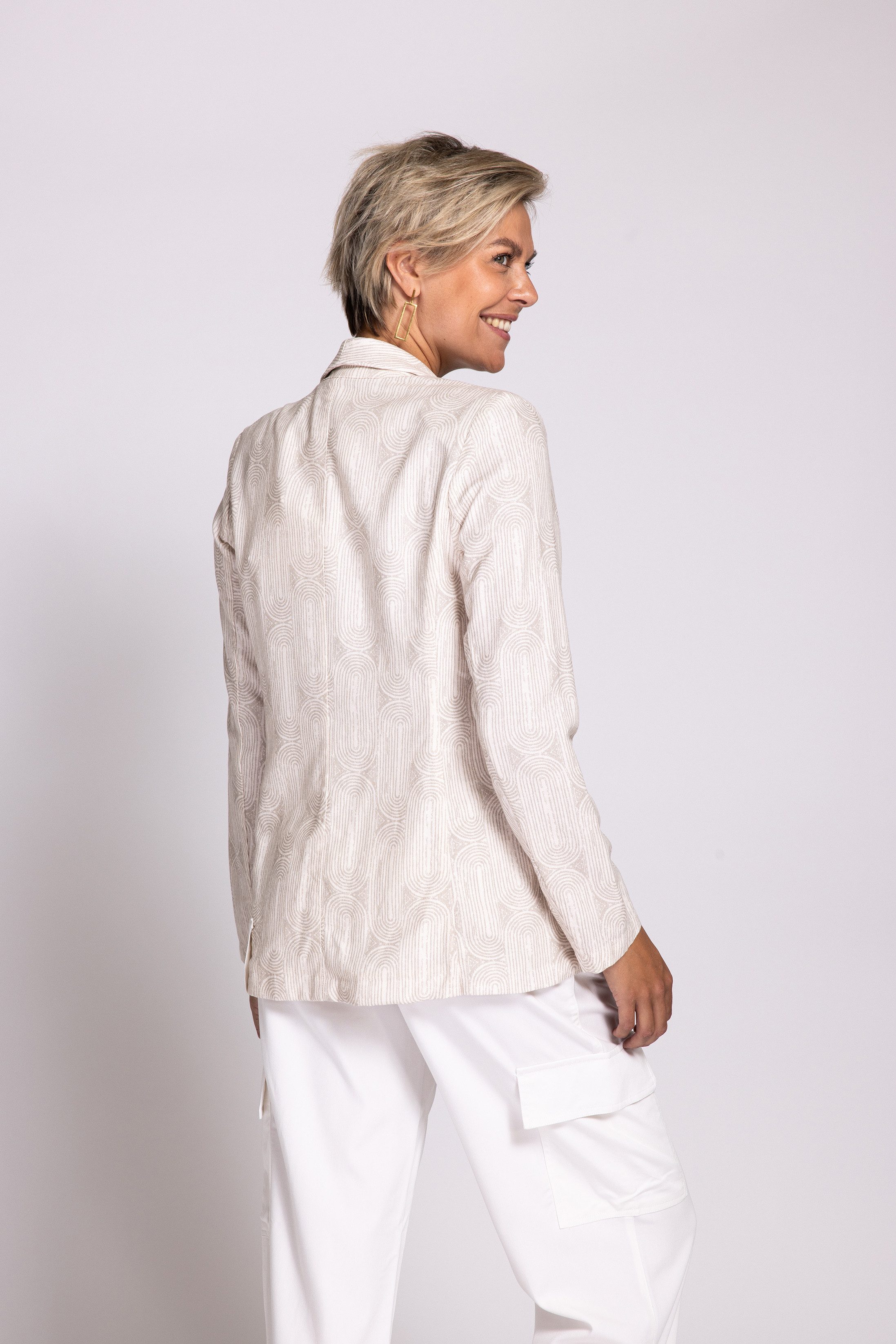 Zhrill Jackenblazer ZHHELEN mit Reverskragen, Regular Fit