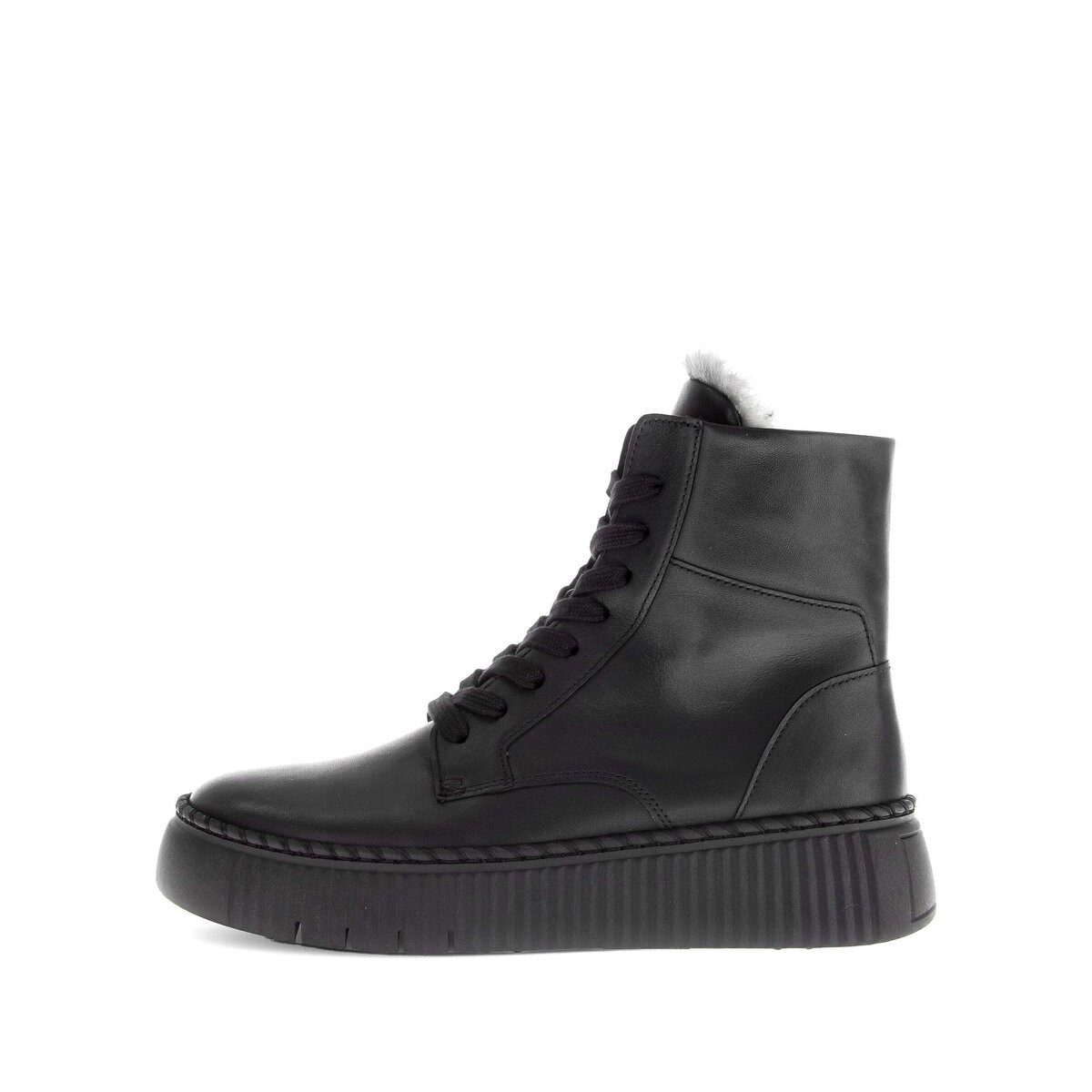 Gabor Plateau Stiefelette Glattleder Plateaustiefelette günstig online kaufen