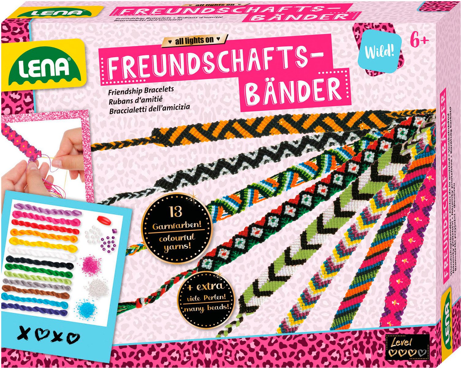 Lena® Kreativset Freundschaftsbänder