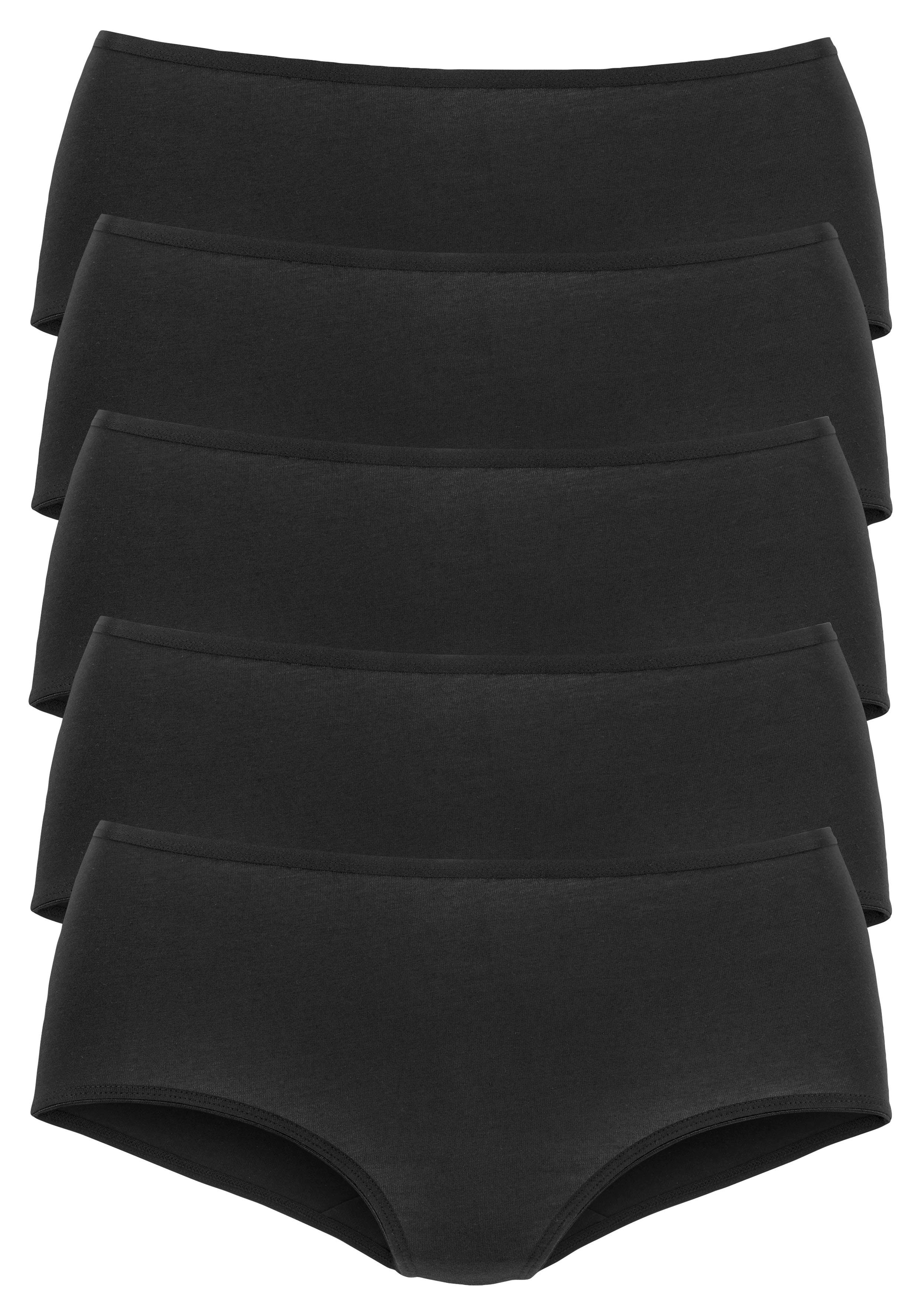 Vivance Taillenslip (5er-Pack) aus elastischer Baumwoll-Qualität