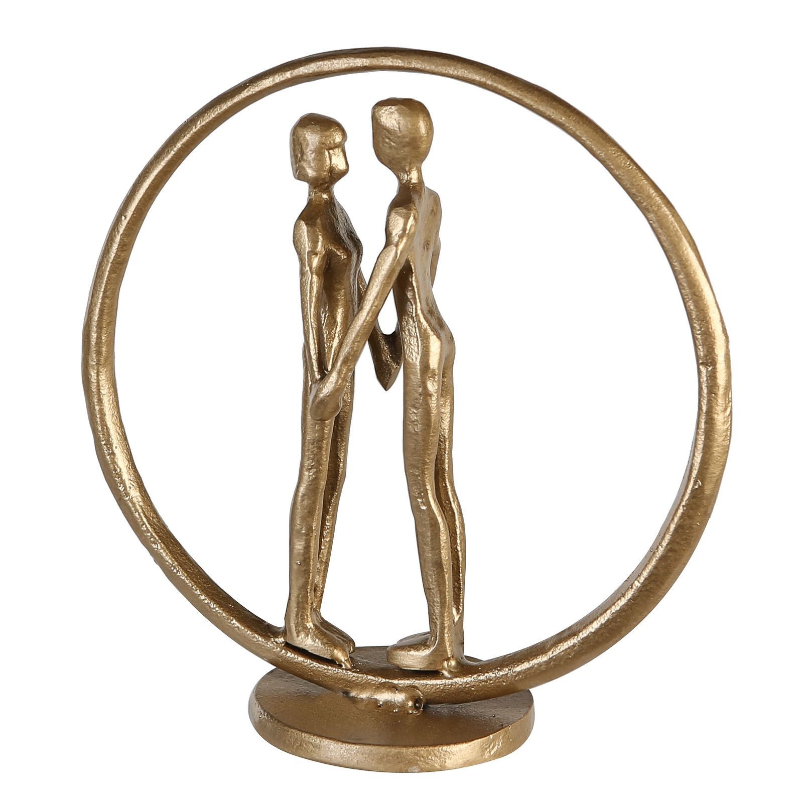 Casablanca by Gilde Dekofigur Casablanca Design Skulptur " Forever " goldfarben Figur Liebespaar
