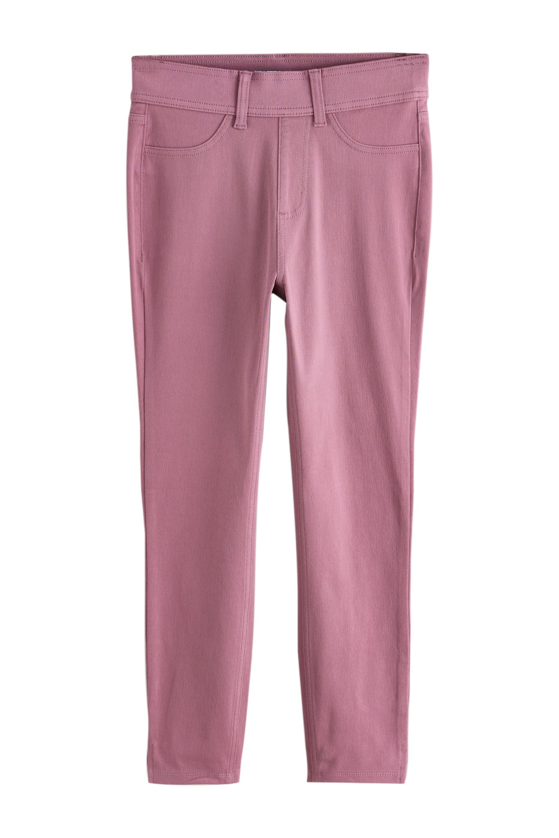 Caprileggings Verkürzte Leggings aus Jersey-Denim, 2er-Pack