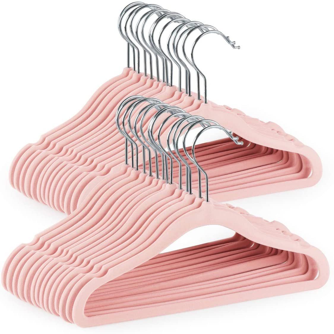 Kinder-Kleiderbügel pink Kleiderbügel fabgoose Kinderschrank