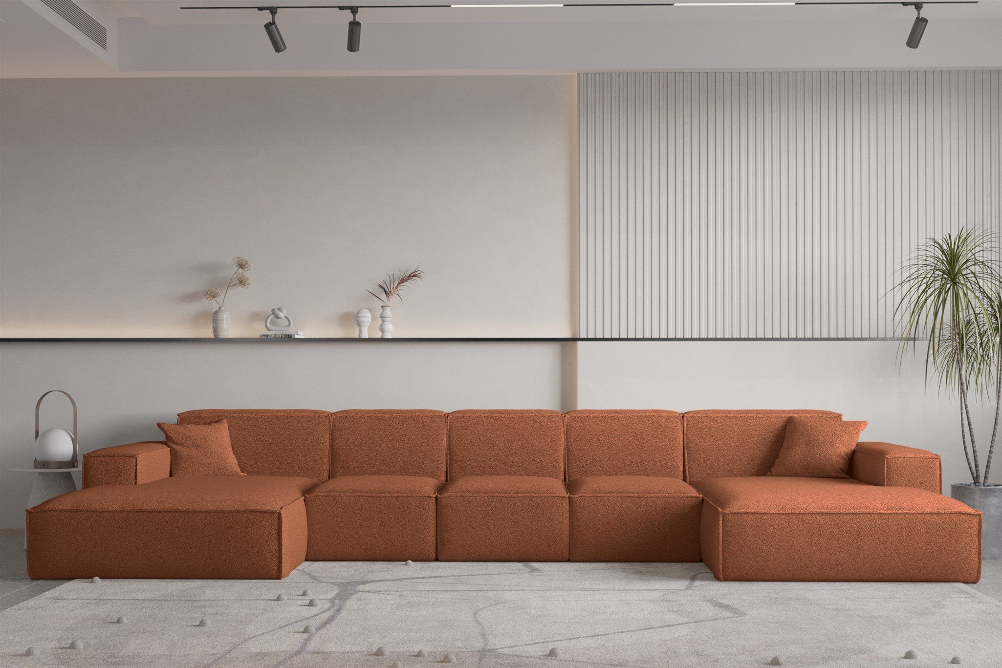 Fun Möbel Wohnlandschaft U-Form CELES PREMIUM günstig online kaufen