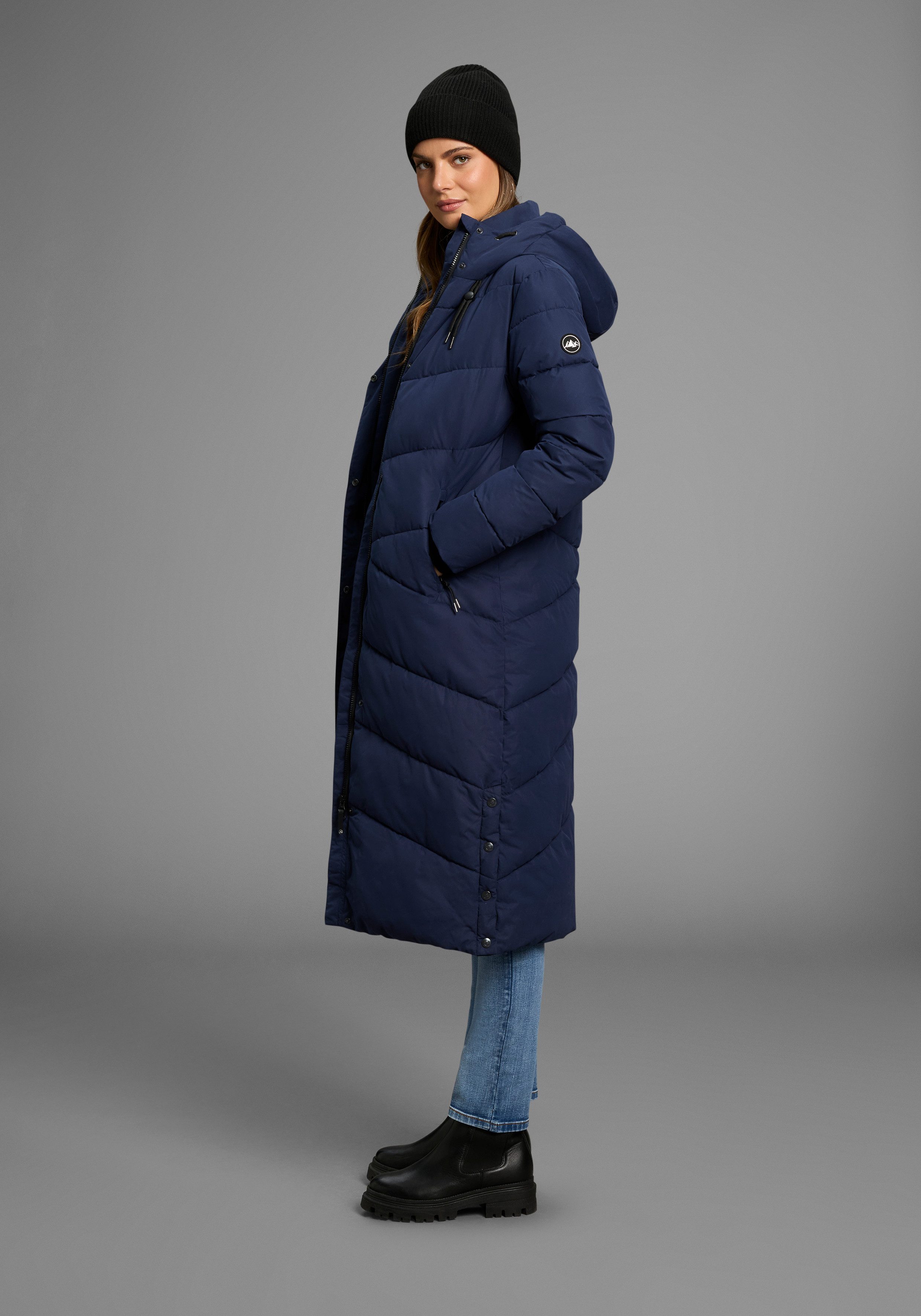 Polarino Steppmantel aus wasserdichtem & windabweisenden günstig online kaufen