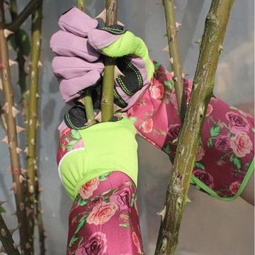 Coonoor Gartenhandschuhe Handschuhe für Garten, Antirutschbeschichtung Arbeitshandschuhe