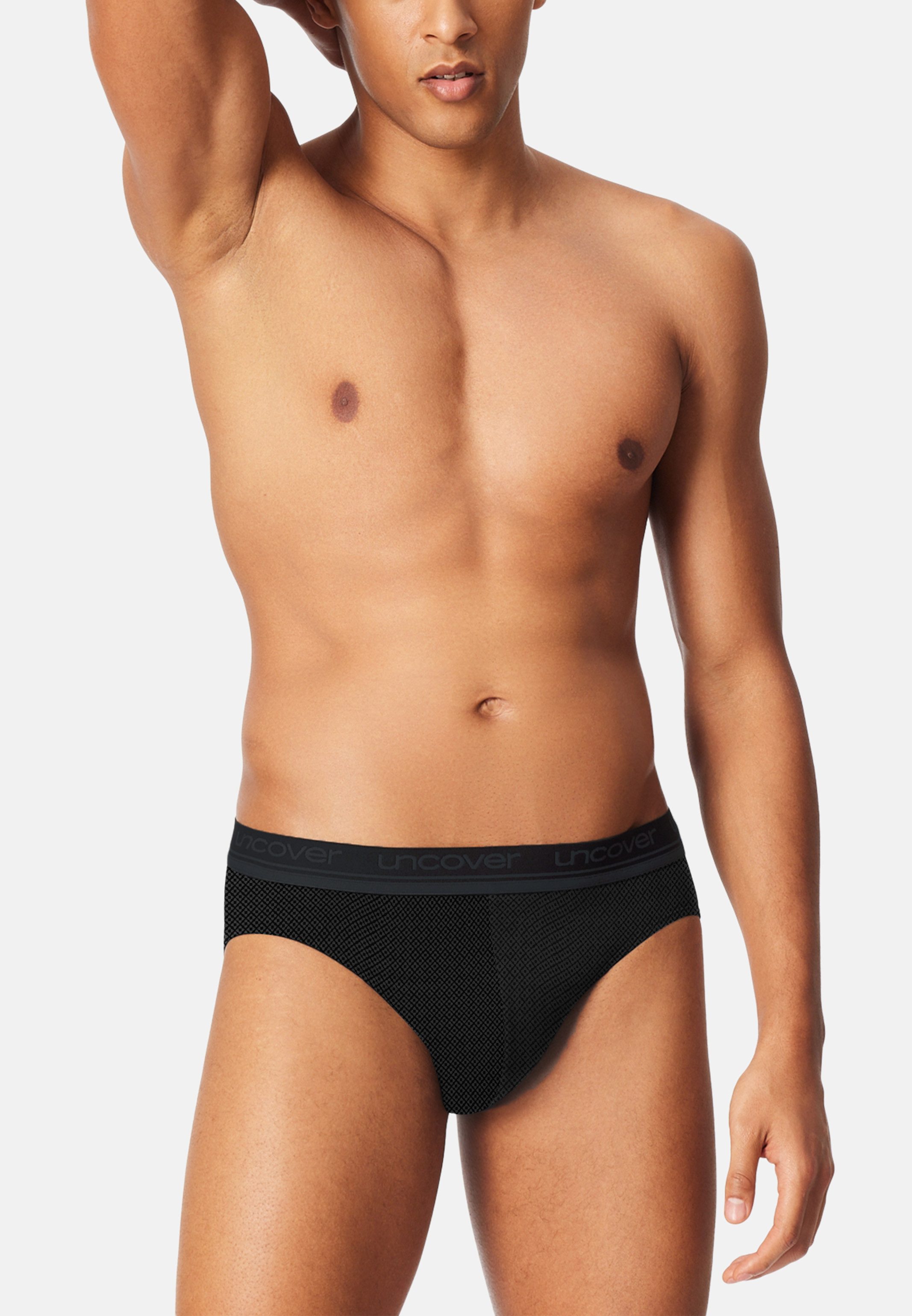 uncover by SCHIESSER Slip 6er Pack Cotton (Spar-Set, 6-St) Rio Slip / Unterhose - Baumwolle - ohne Eingriff - Atmungsaktiv