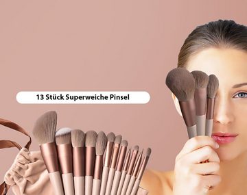 Fanci Home Kosmetikpinsel-Set »Make up Pinsel Set PIN-13«, 13 tlg., Schminkpinsel 13er Set