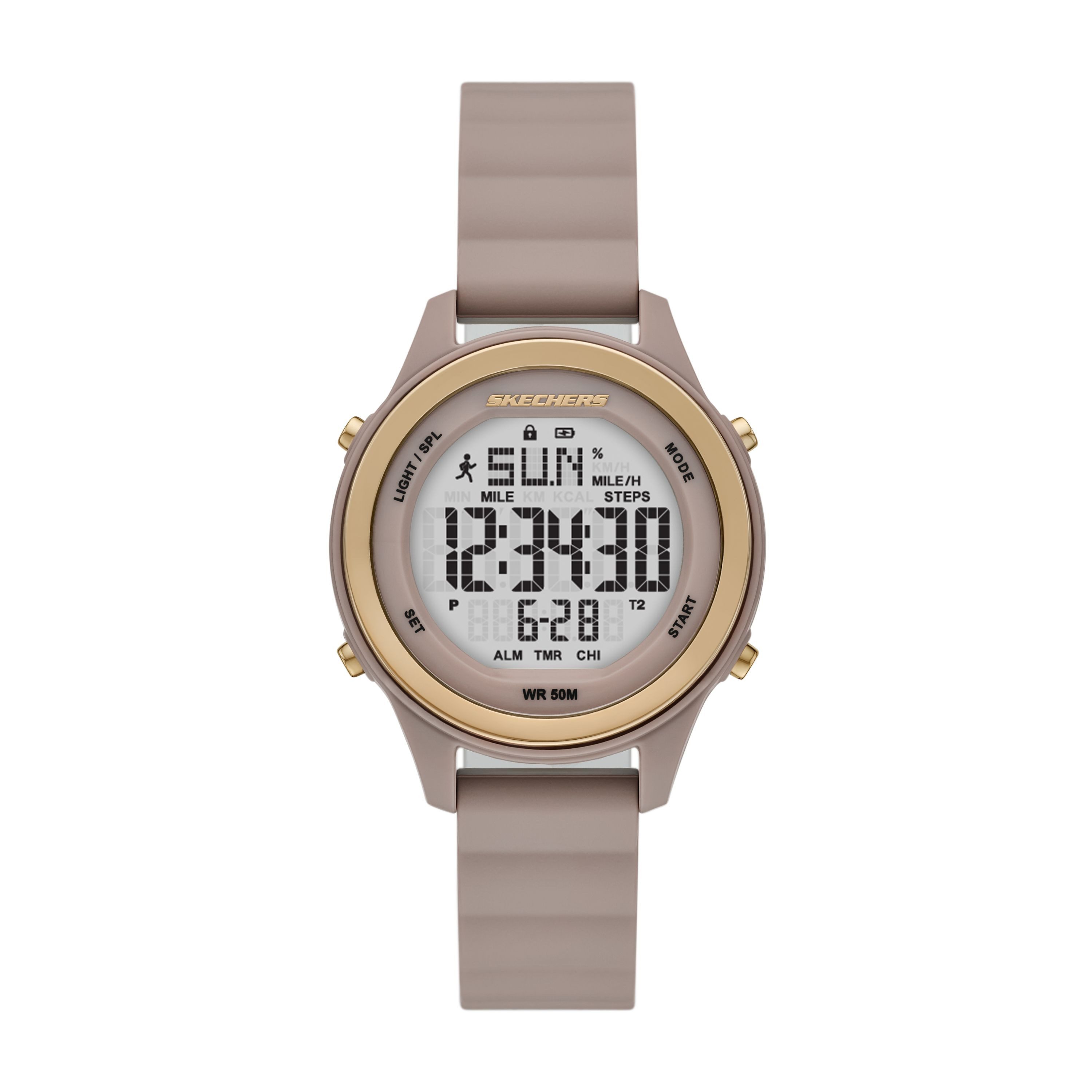 Skechers Chronograph SR6350, Quarzuhr, Armbanduhr, Damenuhr, Silikonarmband günstig online kaufen