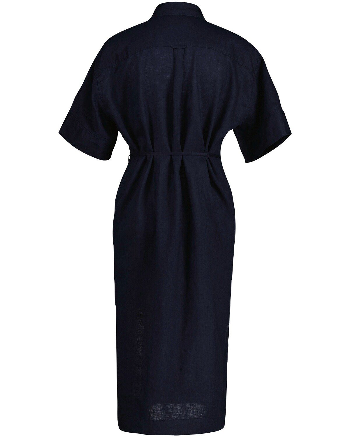Gant Midikleid Leinen-Hemdblusenkleid günstig online kaufen