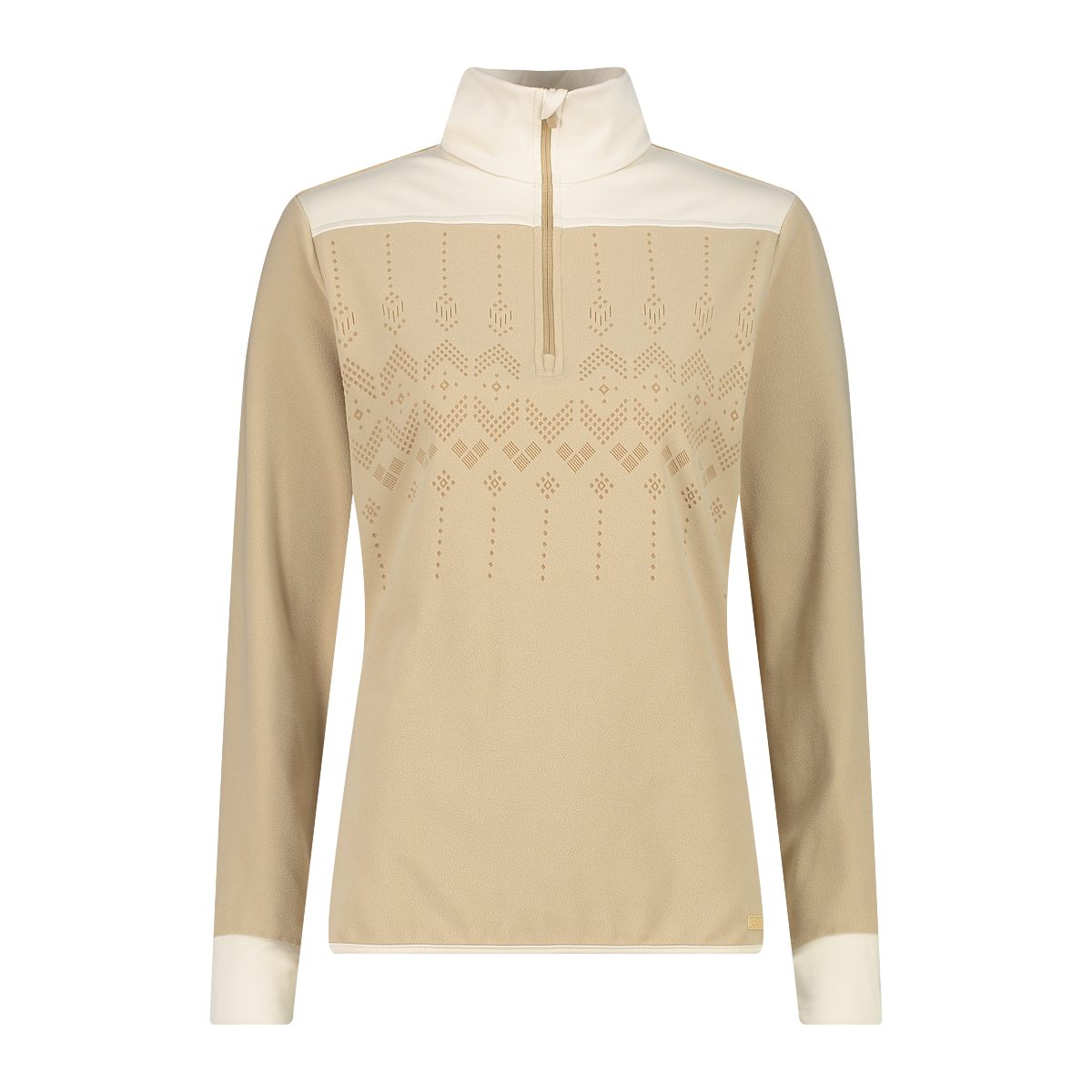 Rollkragenshirt WOMAN SWEAT SESAMO