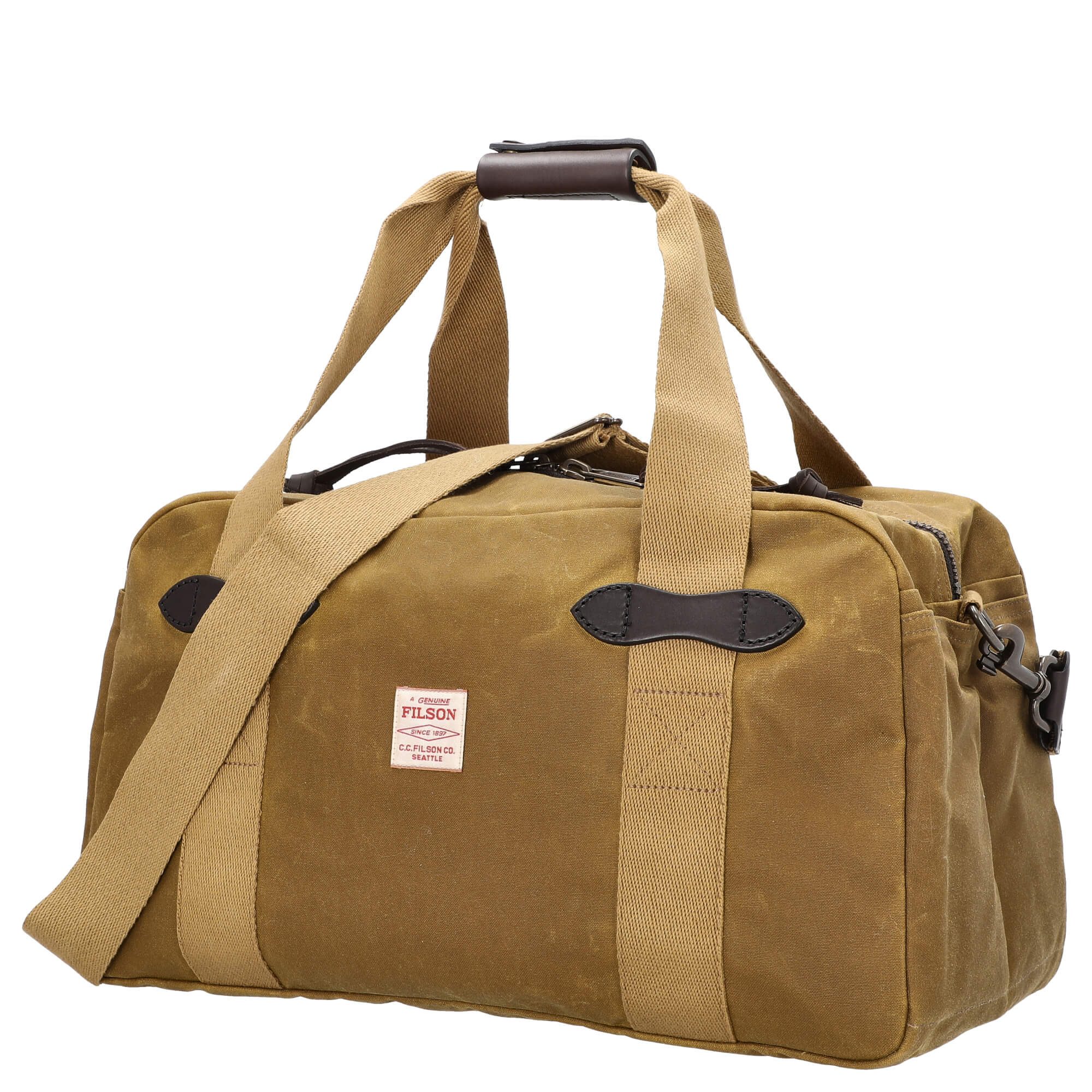 Filson Reisetasche Tin Cloth- Reisetasche S 46 cm (dark tan)