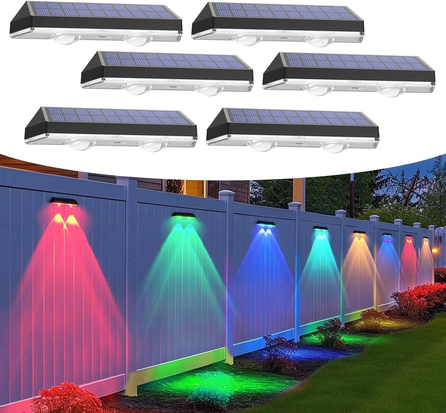 BlingBin LED Solarleuchte 2/4/6 Stück Wasserdichte günstig online kaufen
