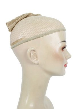 Metamorph Kostüm-Perücke Haarnetz für Perücken beige, Perückenkappe mit praktischer Öffnung an der Oberseite