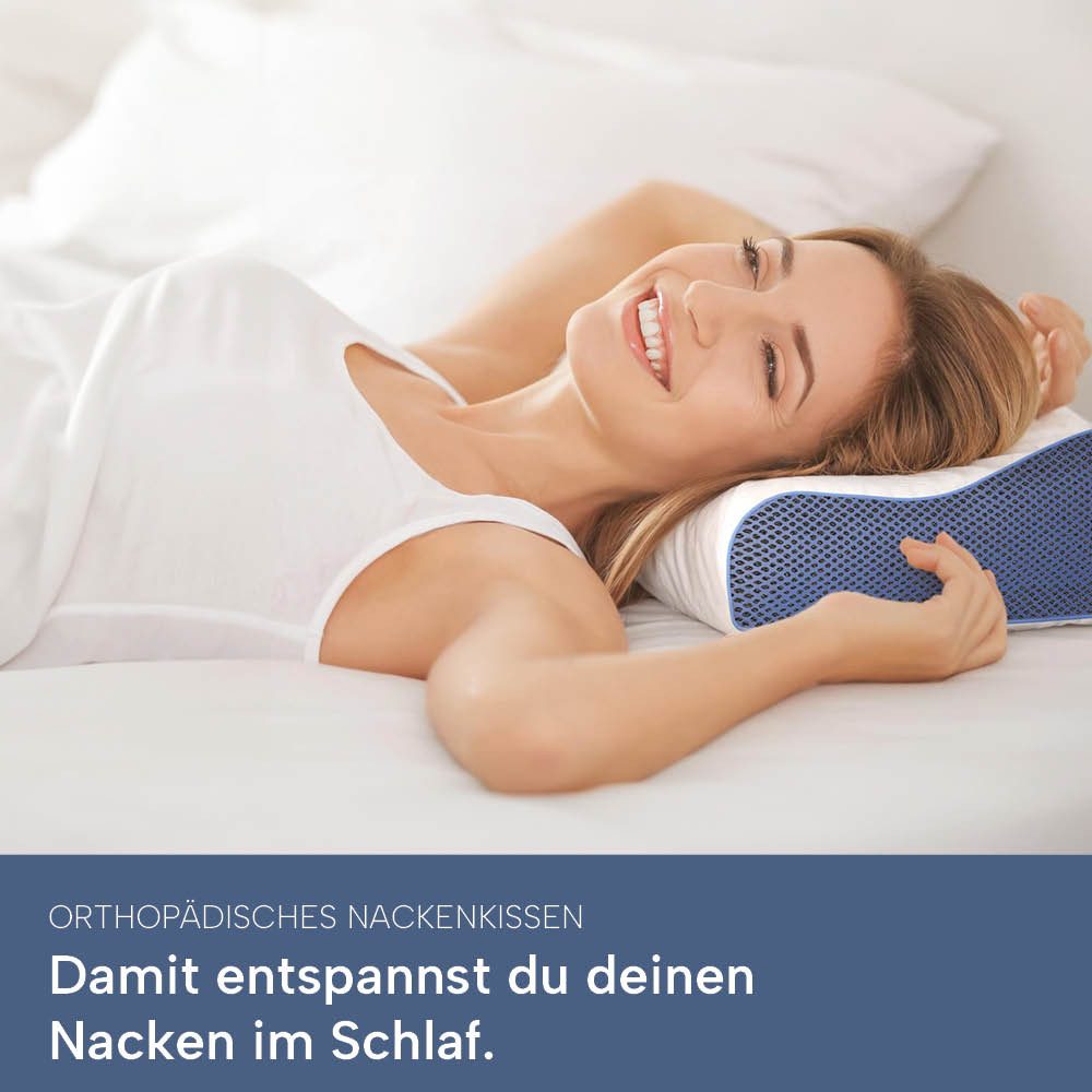casimum Nackenstützkissen Orthopädisches Nackenstützkissen ERGO VARIO, günstig online kaufen