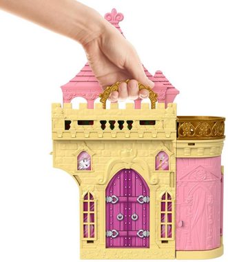 Mattel® Spielwelt Disney Prinzessin, Belles Stapelschloss, inklusive Puppe