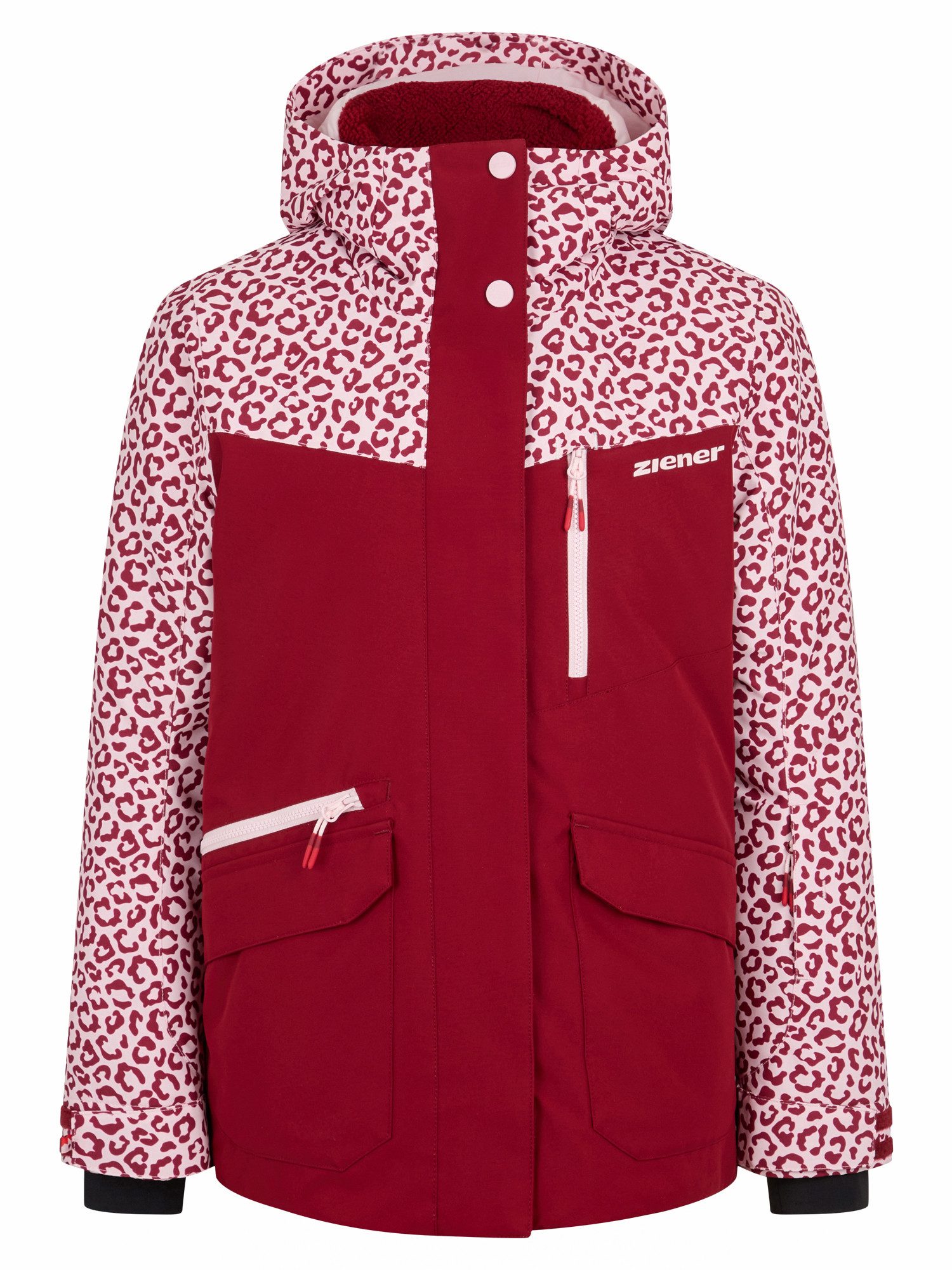 Ziener Skijacke AKONIA-Z AQUASHIELD® MÄDCHEN wasser- u. winddicht, atmungsaktiv, warm, reflektierende Elemente