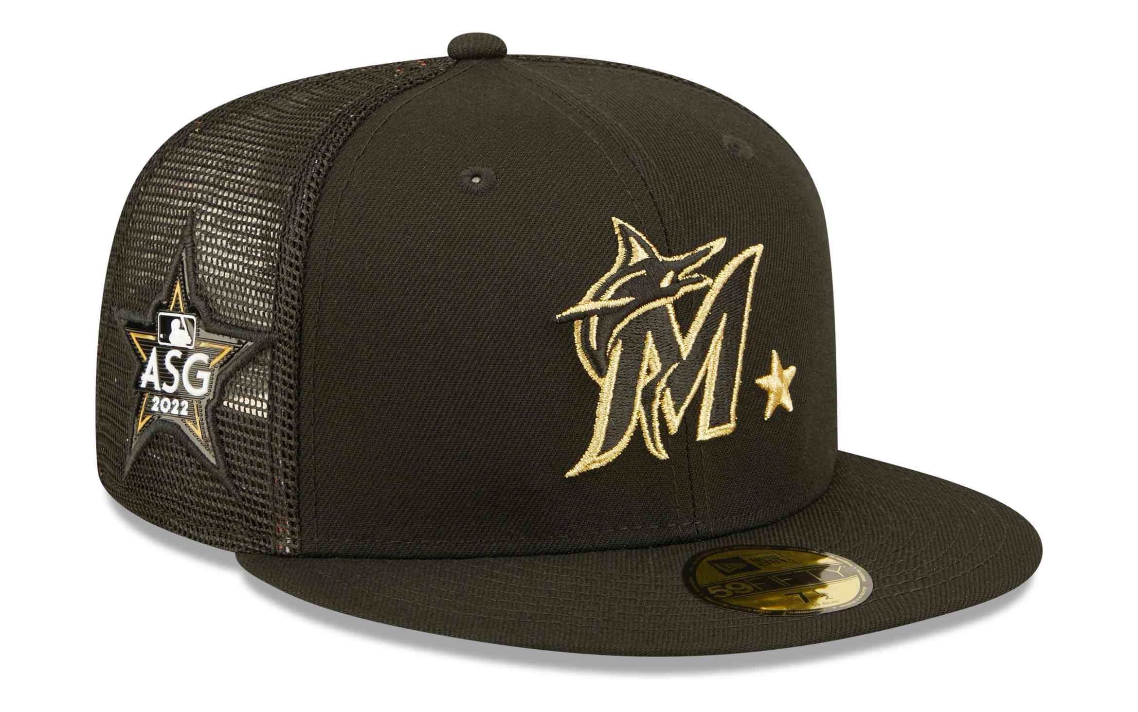 New Era Fitted Cap All Marlins Star MLB Game Patch 59Fifty Miami
