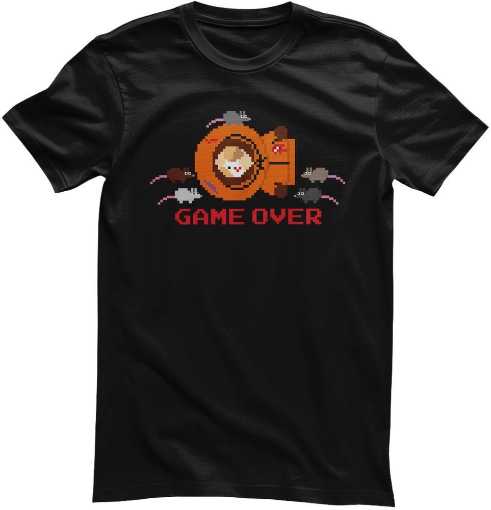 South Park T-Shirt Kenny - Game Over 8-Bit T-Shirt