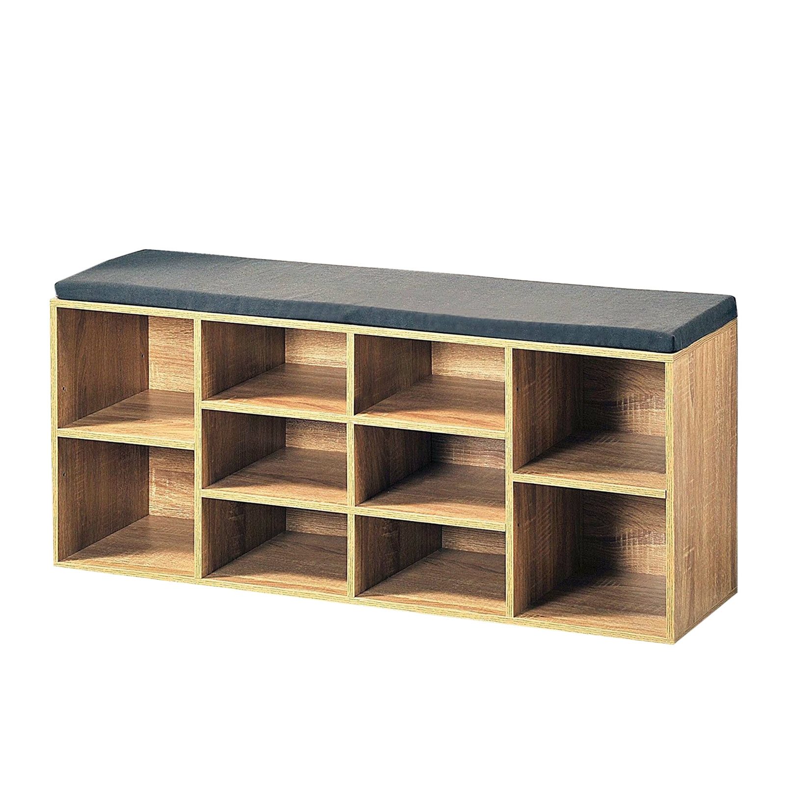 HTI-Line Schuhbank Schuhbank Katja (Stück, 1-St., 1 Schuhbank mit Kissenauflage), Schuhregal 10 Fächer. Reduzierter Preis € 39,99. Unverbindliche Preisempfehlung € 79,99