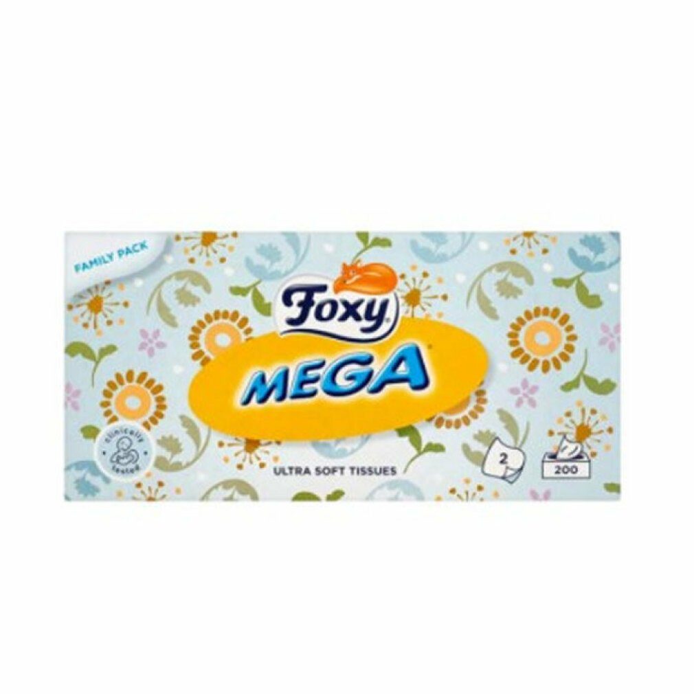 Foxy Gesichtsreinigungstuch Mega Gewebe 200 Einheiten