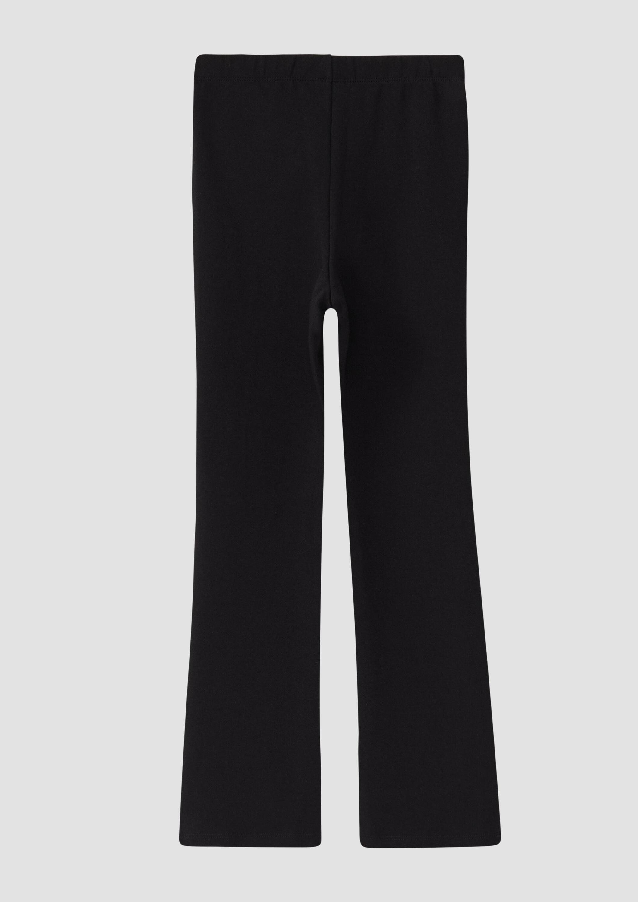 s.Oliver Leggings Leggings Flared-Leg-Leggings mit Elastikbund