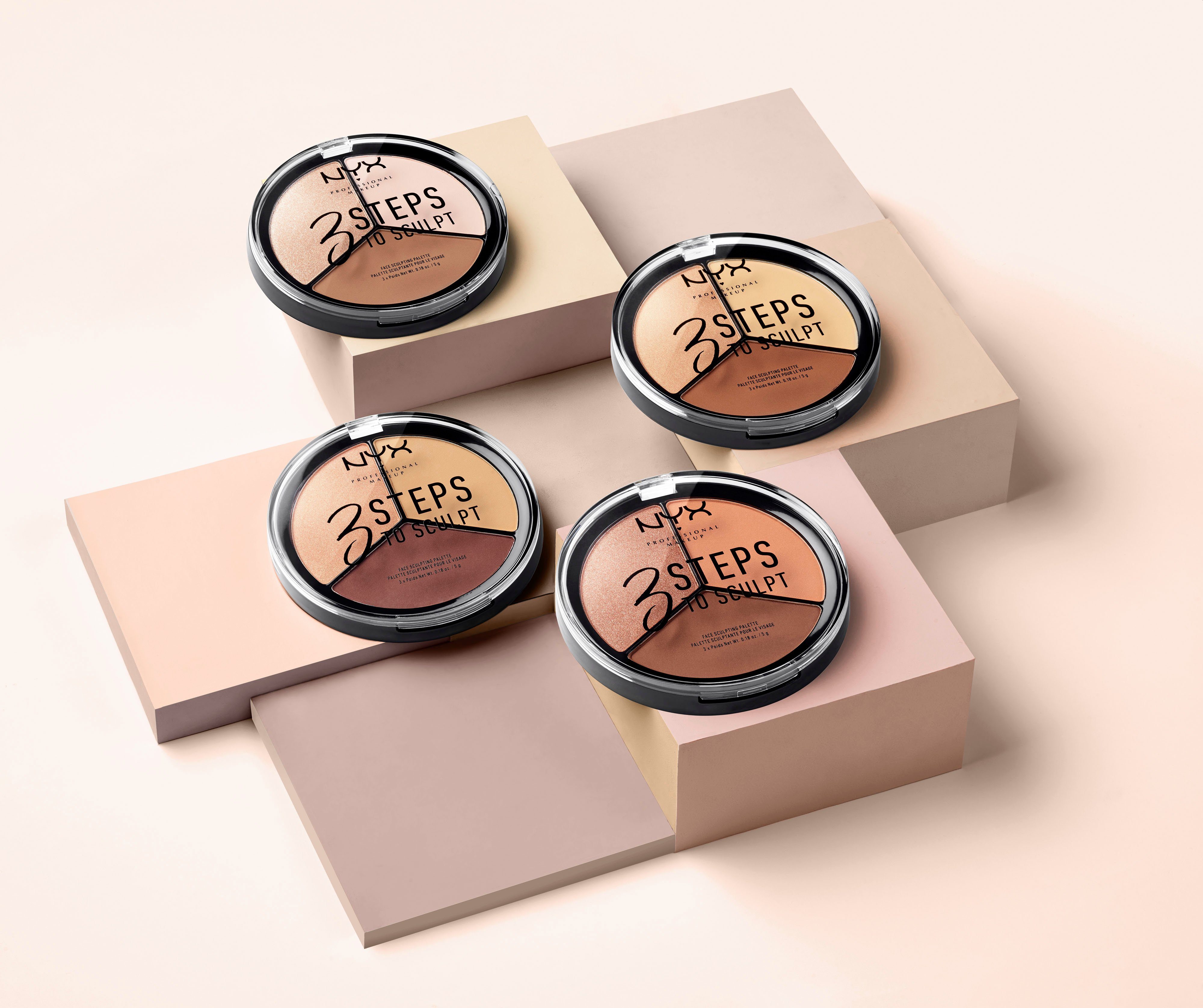 NYX Puder NYX Professional Makeup to 3 Sculpt Steps