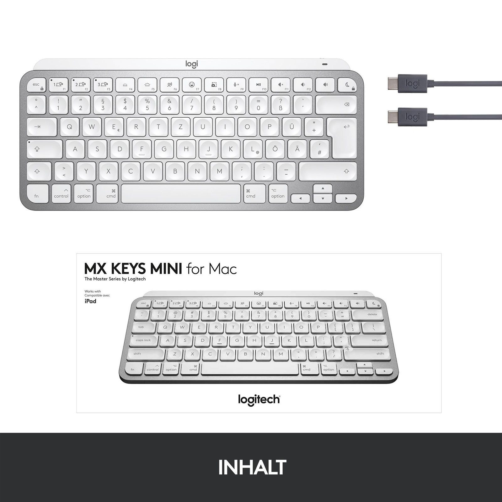 Logitech MX Keys Mini for Mac PC-Tastatur (Mac)