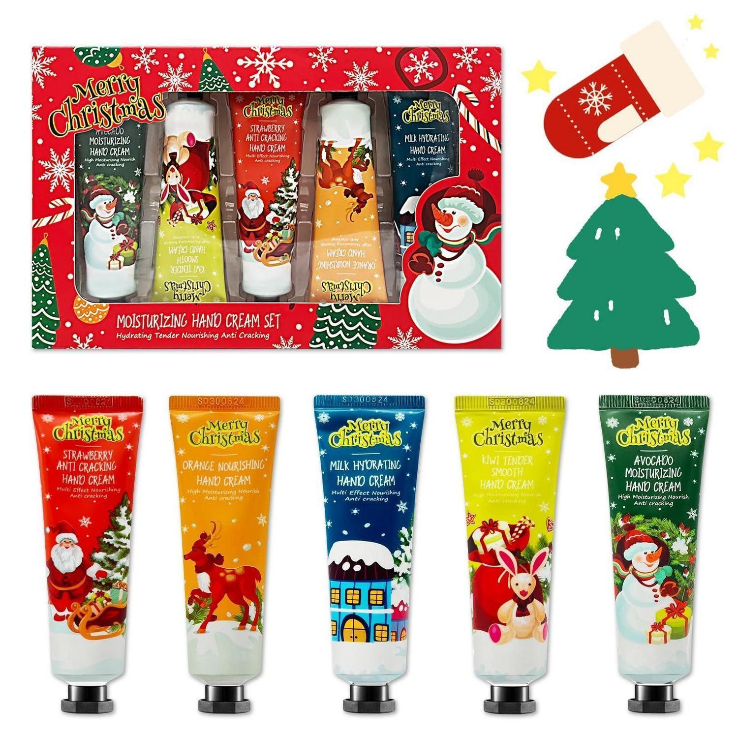 LuxusKollektion Handcreme Handcreme Geschenkset 5x30ml