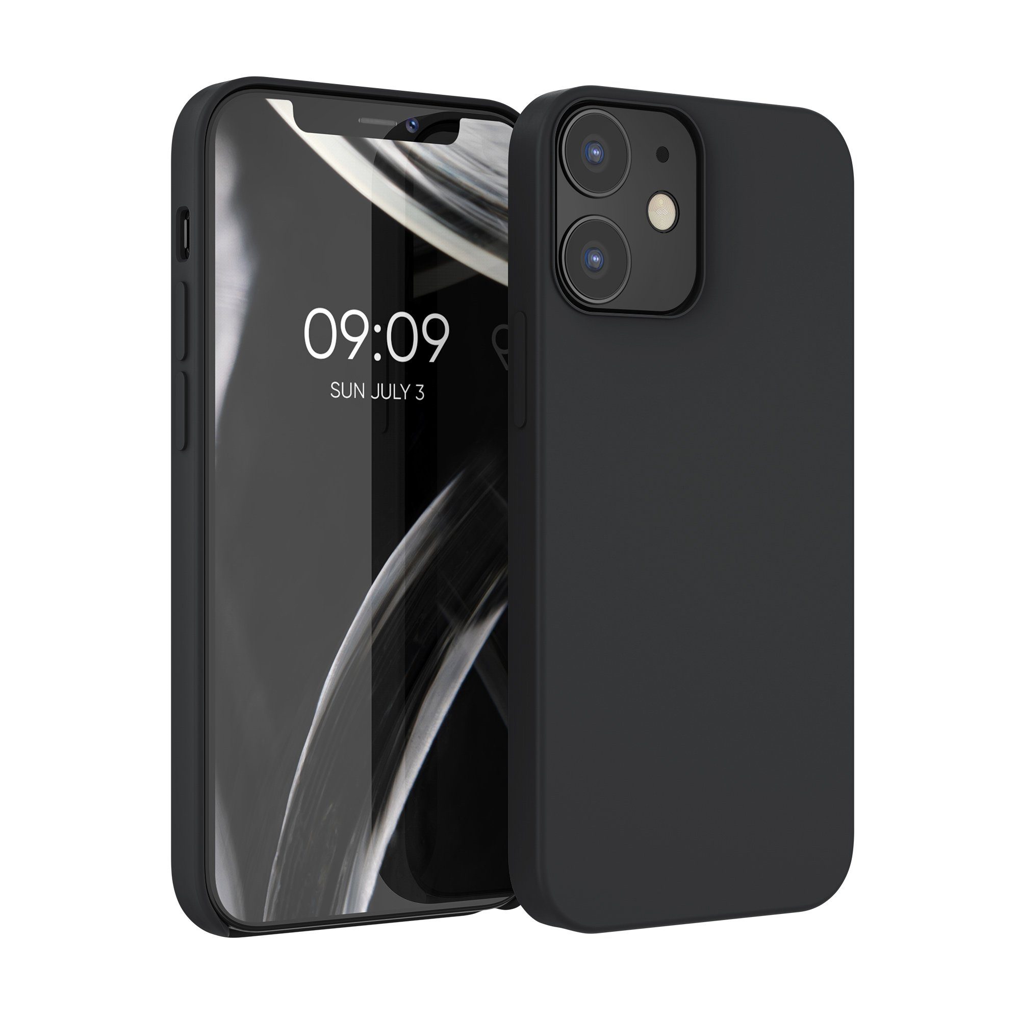 kwmobile Handyhülle Hülle für Apple iPhone 12 / 12 Pro, Hülle Silikon gummiert - Handyhülle - Handy Case Cover
