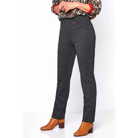 Relaxed by TONI Jerseyhose Alice in Tweed-Optik