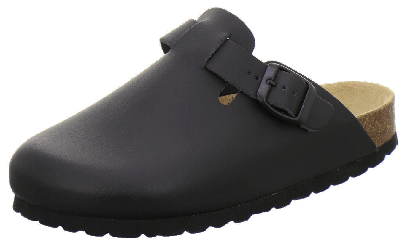 AFS-Schuhe Damen Clog aus Glattleder mit Fußbett, Made in Germany