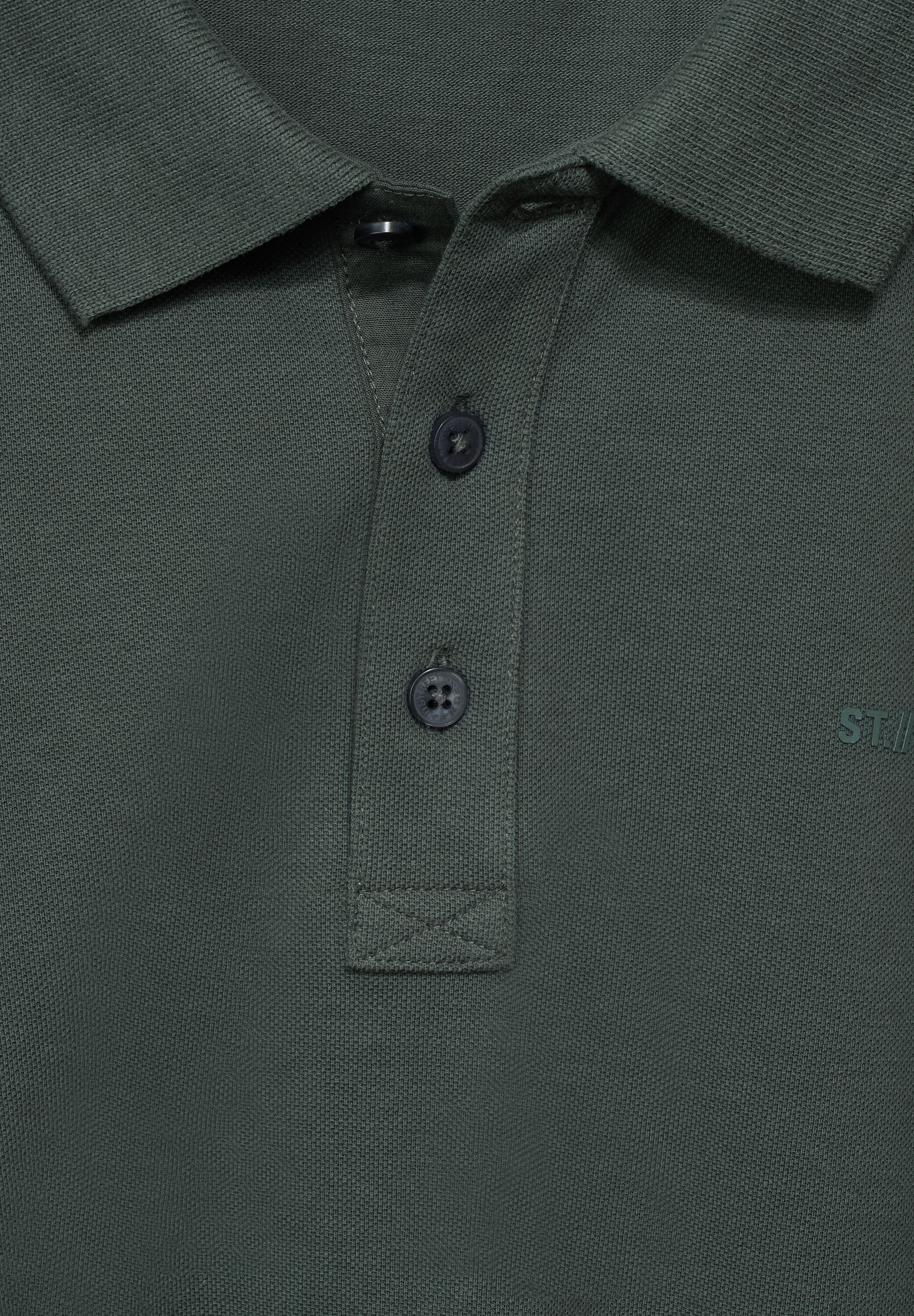 MEN STREET grey in Poloshirt olive ONE Unifarbe