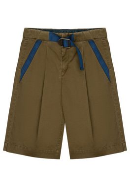 Gulliver Shorts mit Kontrast-Gürtel und Taschen