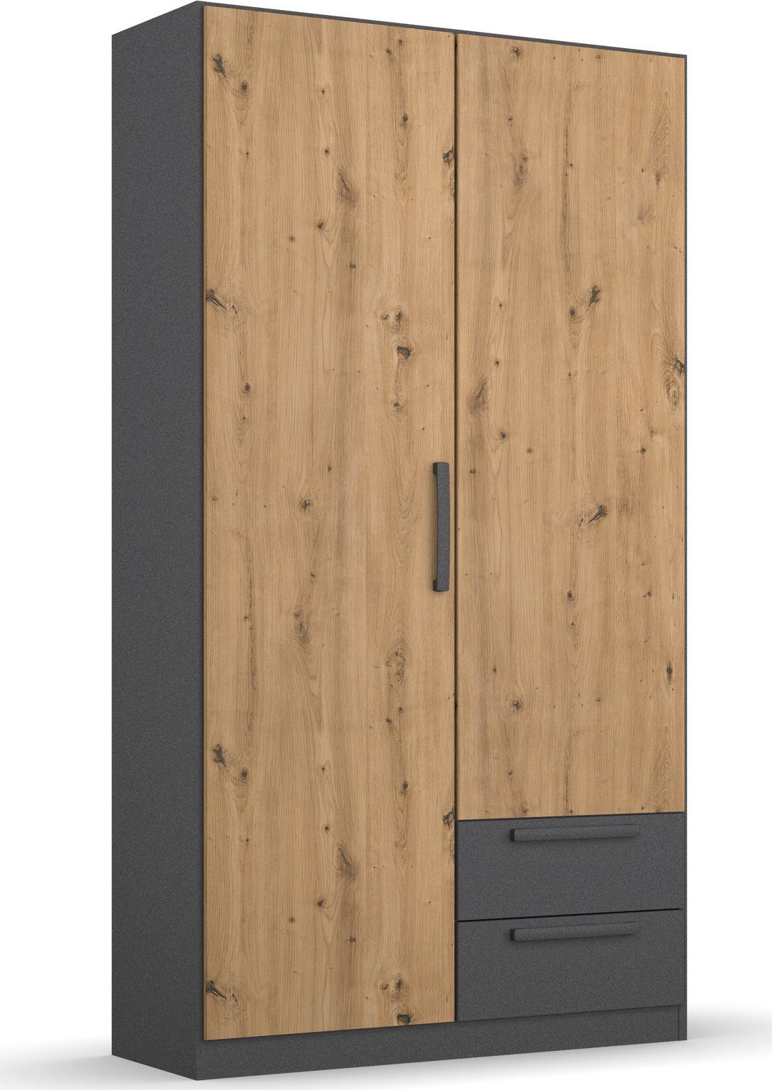 rauch Drehtürenschrank "StyleUp" Typ Dark & Wood mit trendigen farblich abg günstig online kaufen