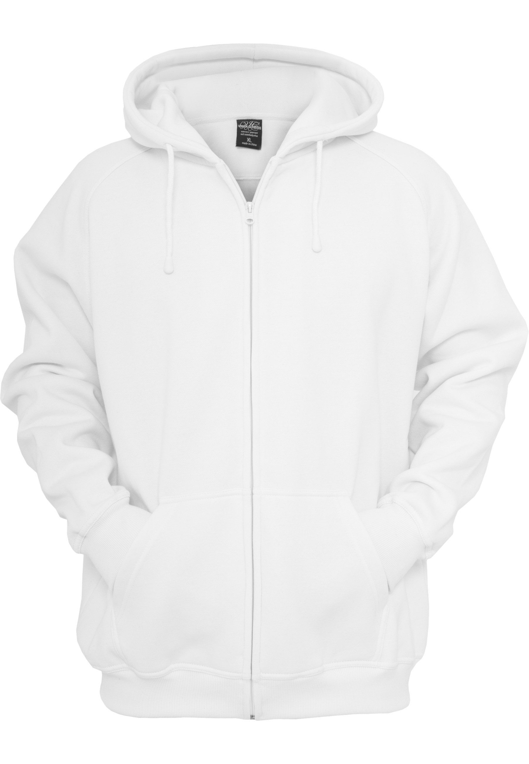 URBAN CLASSICS Kapuzenpullover Urban Classics Herren Zip Hoody (1-tlg)