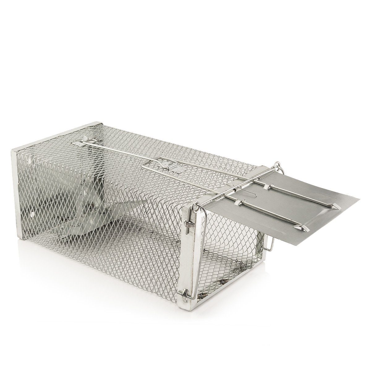 MidGard Lebendfalle wetterfeste Kastenfalle, Kastenfalle, Rattenfalle, innen & außen 1 Stk