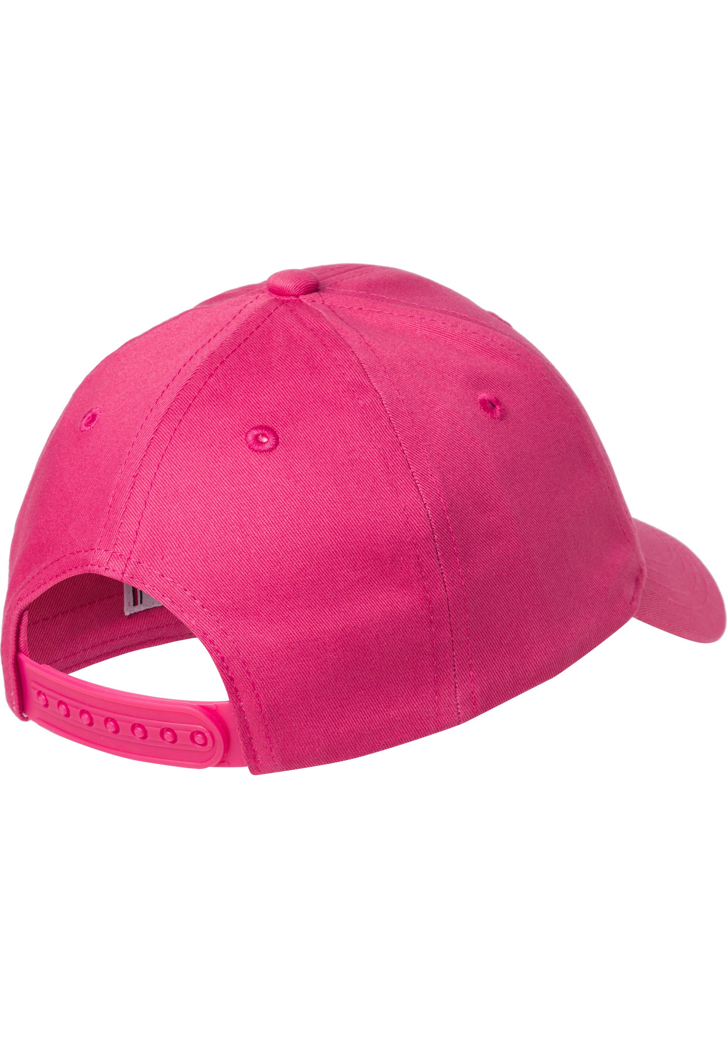 vorn MiniMe,mit Junior Hilfiger Baseball Cap 3D-Optik Tommy Marken-Stitching Kinder in Kids hellrot