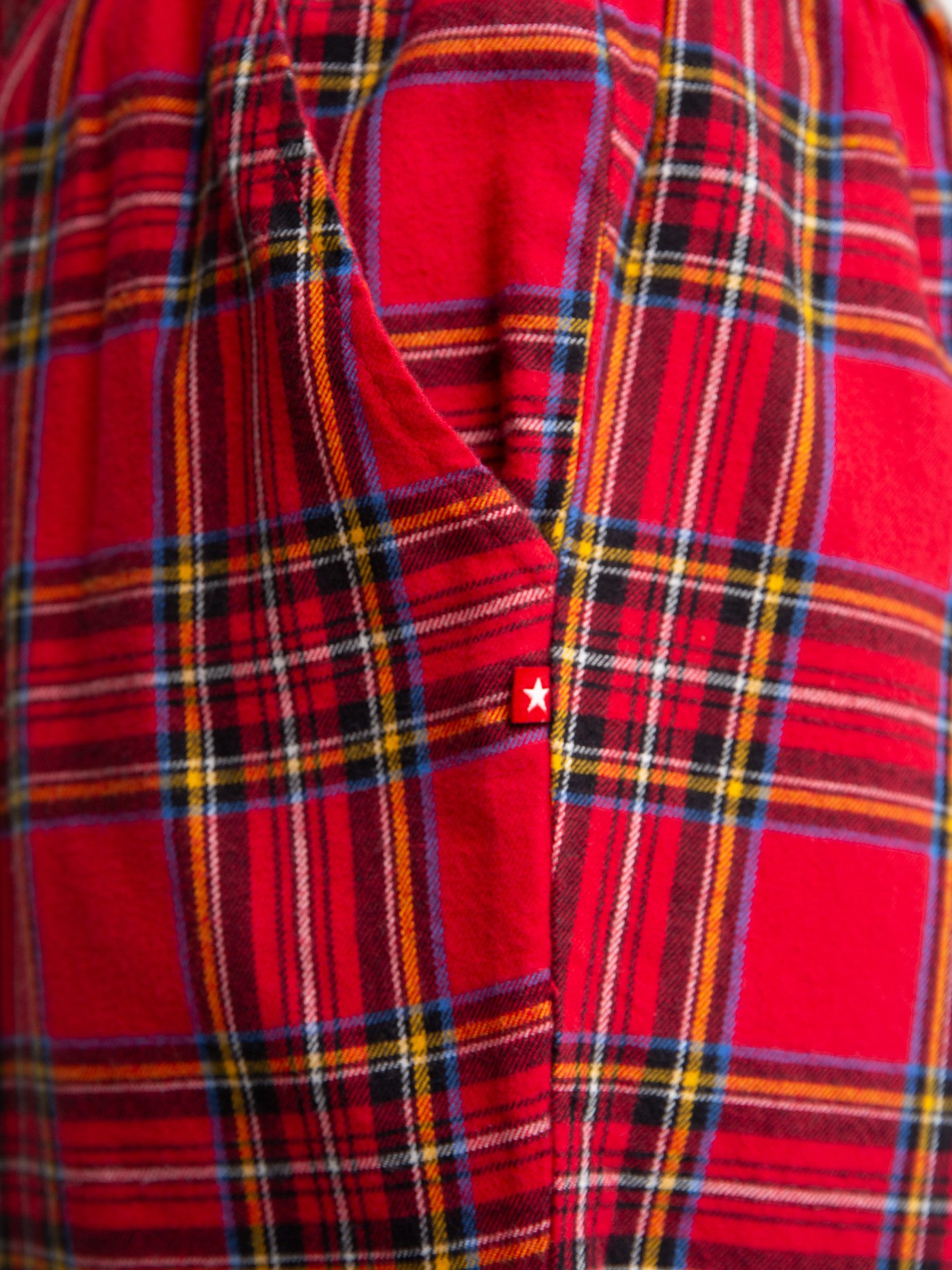 BIG STAR Pyjamahose SENMINIS aus Baumwolle