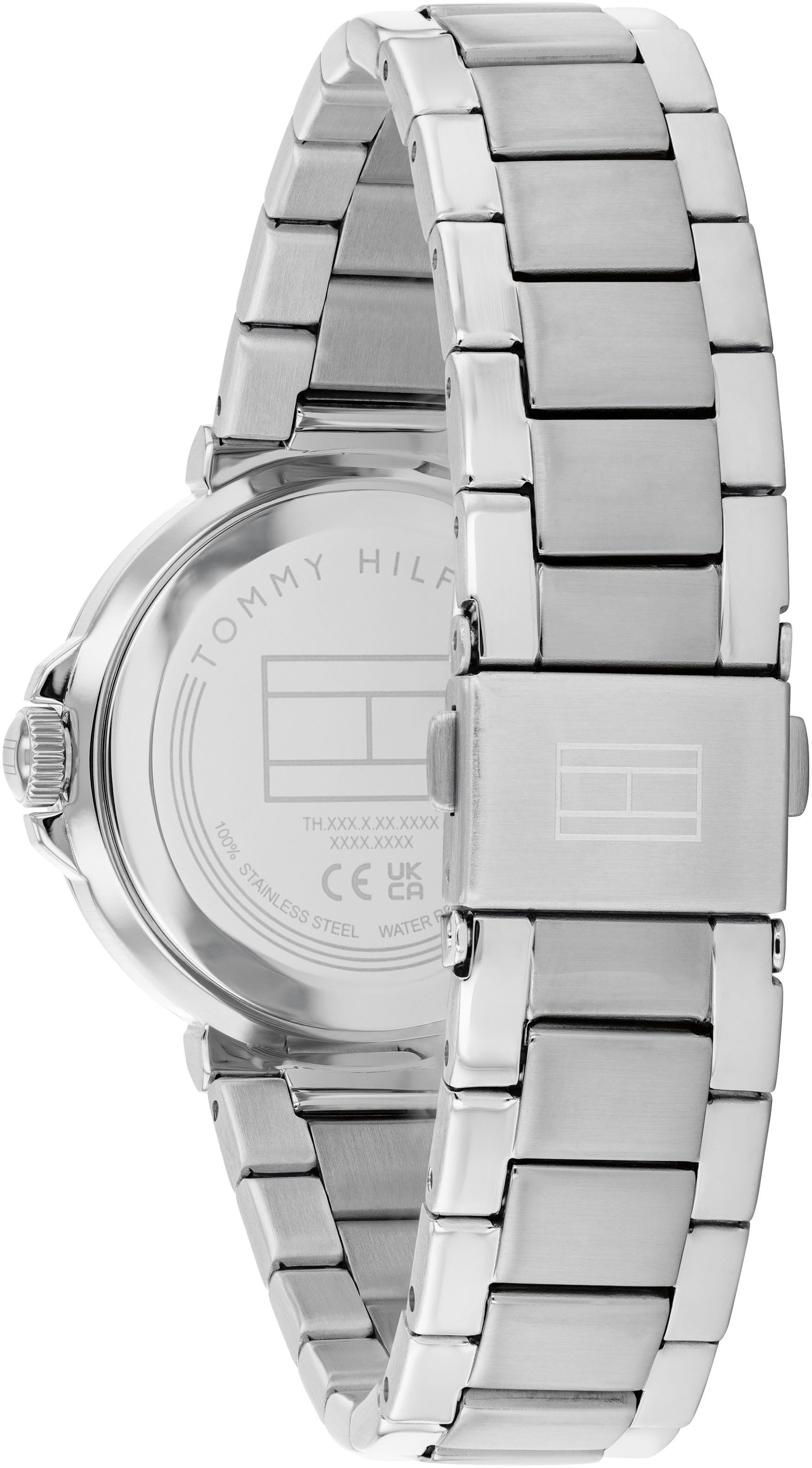 Tommy Hilfiger Quarzuhr LORI 1782778, Armbanduhr, Damenuhr, Edelstahlarmband, analog