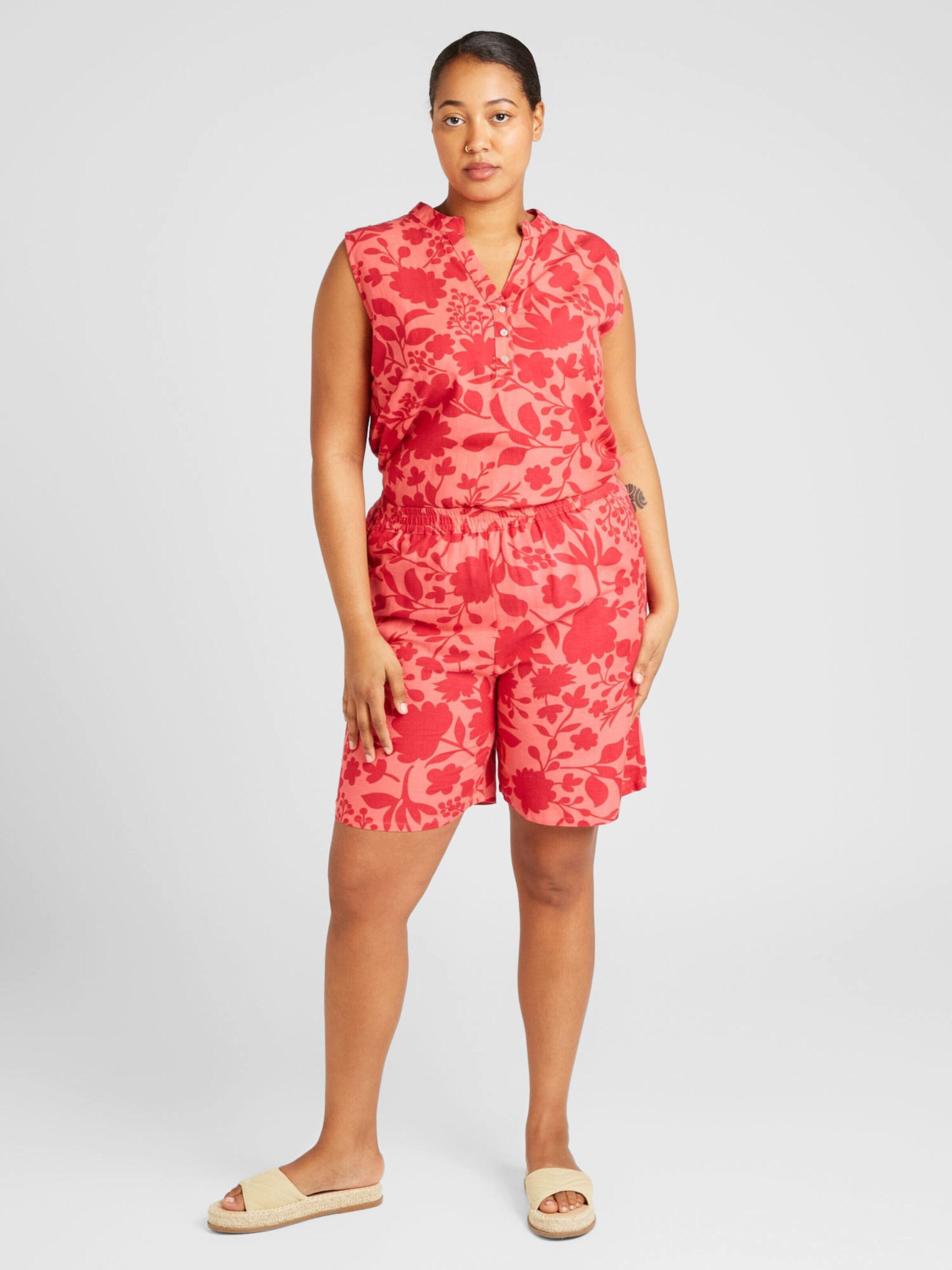 ONLY CARMAKOMA Shorts Uranus (1-tlg) Drapiert/gerafft