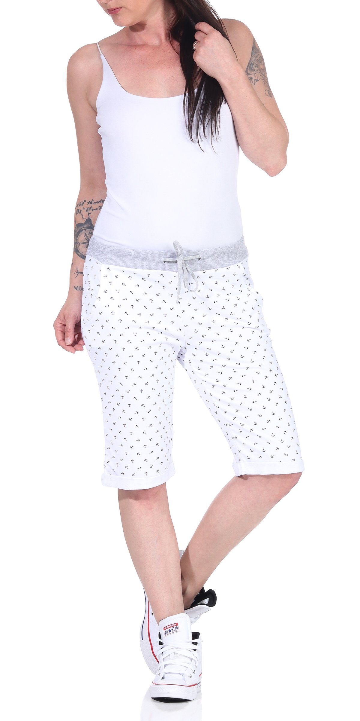 CLEO STYLE Bermudas 1818 Sweatpants Freizeit günstig online kaufen