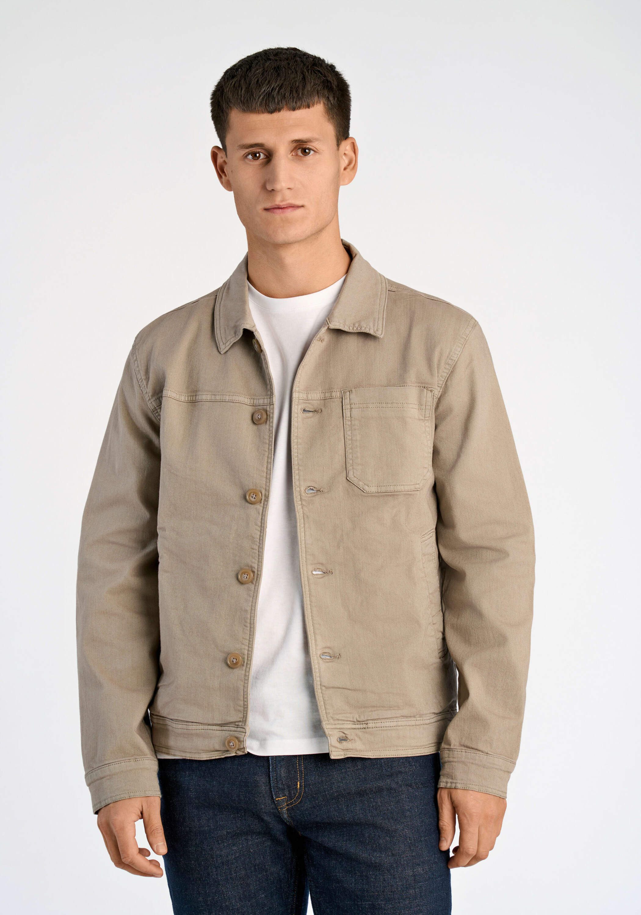 LINDBERGH Hemdjacke Hemdjacke Relaxed Fit